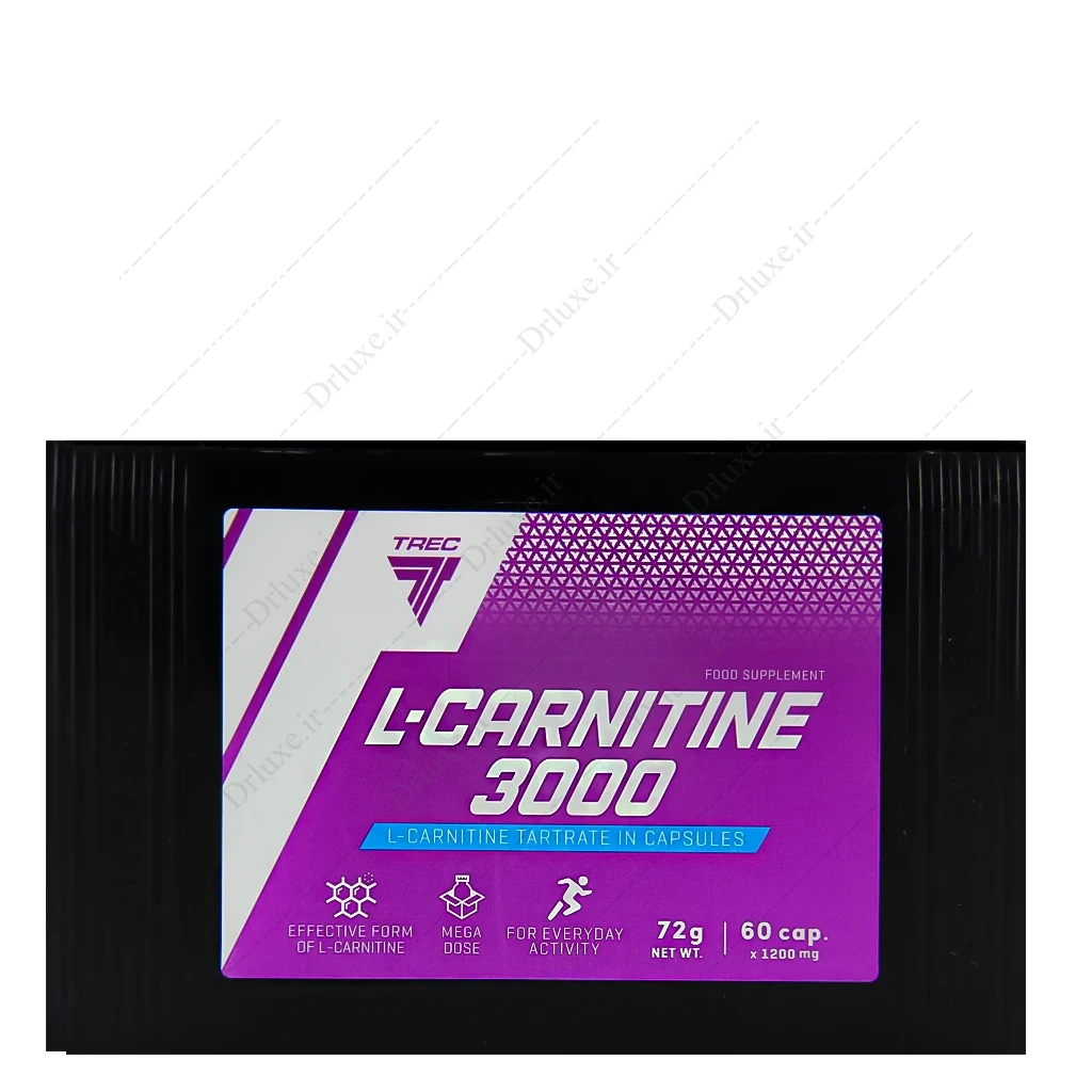 ال کارنیتین ترک، trec l carnitine - کپسول ال کارنتین ترک نوتریشن